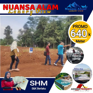 JUAL TANAH KAVLING VIEW PEGUNUNGAN DI BOGOR TIMUR KABUPATEN-SHM