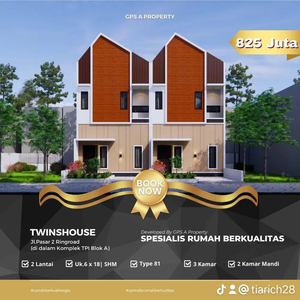 LOKASI DALAM KOMPLEK TPI RINGROAD SUDAH DOUBLE DINDING