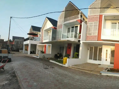 Miliki Rumah Ready 2 Lantai Harga Promo Surat SHM Dekat Tol Jatiasih