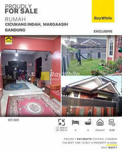 REPOSISI HARGA
Dijual Rumah Daerah Strategis di Margaasih Bandung