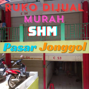 Ruko Dijual Murah 4 Unit SHM di Pasar Jonggol Bogor