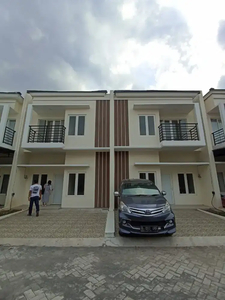 Rumah baru cluster depan RSUD Wongso negoro
