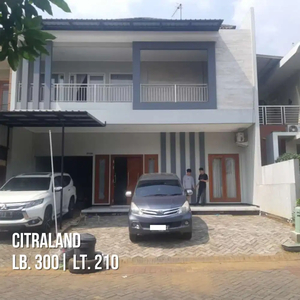 Rumah Citraland Semi Furnish Siap Huni, Kota Surabaya Barat