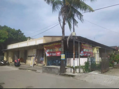 rumah dan kios luas di harapan indah