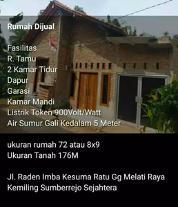 Rumah di Bandar lampung