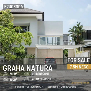 Rumah Dijual Graha Natura rasa Vila Bali Full Furnish