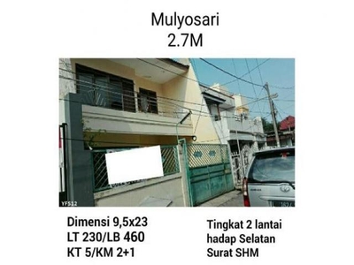 Rumah Dijual, Mulyorejo, Surabaya, Jawa Timur