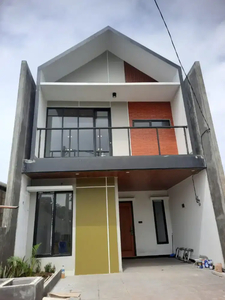 Rumah dua lantai 2jt all in kota Bogor 5menitbstasiun cilebut