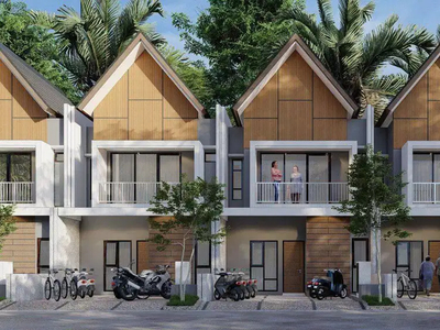 Rumah Kos Tipe 80/72 Full Perabot Dengan View Pegunungan Di Malang