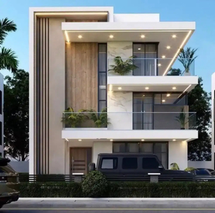 RUMAH KOST 3 LANTAI DESAIN MODERN FUTURISTIK BARU