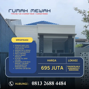 Rumah Mewah Harga Murah Dekat UNNES Di Gunungpati Semarang