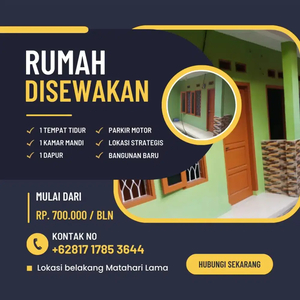 Rumah nyaman di Pusat Kota Cilegon (Belakang Matahari Lama)