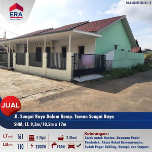 Rumah tipe 110 dijual - Jl. Serdam Komp. Taman Sui Raya