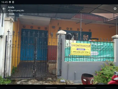 sewa kontrak rumah tahunan tdk furnis di perum joyogrand UB UIN malang