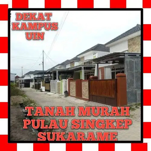 TANAH DEKAT KAMPUS UIN DAN SEKOLAH IT PULAU SINGKEP SUKARAME DIJUAL