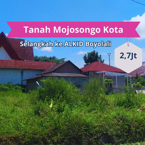 Tanah Kavling Area PEMKAB Baru Boyolali Dijual, SHM