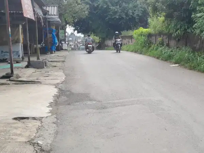 Tanah Luas Murah Pinggir Jalan Daerah Padat