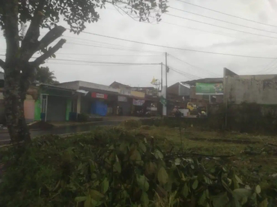 Tanah pinggir jalan cocok untuk indomaret dll (hook)