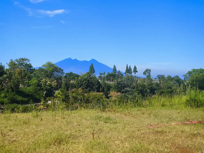 Tanah SHM 3000m² di puncak bogor cocok untuk villa atau cafe