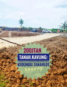 Tanah Shm kavling dijual area Pantai Kedungu Tanah Lot Bali