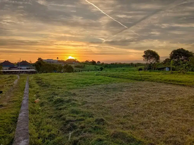 TANAH VIEW SAWAH KEROBOKAN DEKAT CANGGU KUTA UTARA