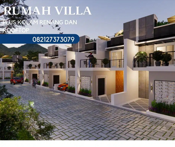 VILLA EXCLUSIVE 2 LANTAI PLUS KOLAM RENANG dan ROOFTOP jatimpark 3