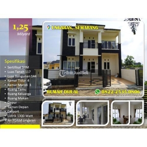 Dijual Rumah Mewah Murah di Ungaran LT117 LB144 - Semarang Jawa Tengah
