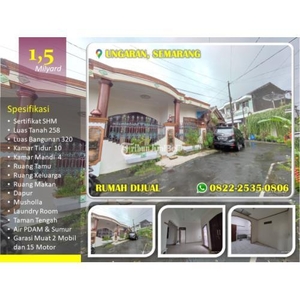 Jual Rumah Murah 2 Lantai LT258 LB320 Dekat Kawasan Industri Ungaran - Semarang Jawa Tengah