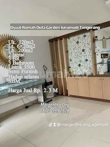 Rumah Duta Garden Jurumudi Tangerang Hadap Selatan