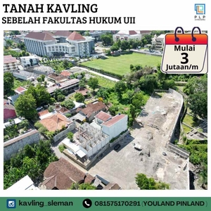 Tanah Dijual Dekat Fakultas Hukum Uii Jakal 3 Jutaanmeter