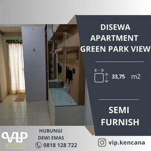 Apartment Green Park View, Tower F, 2br, Semi Furnish