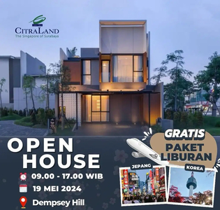 Baru, Rumah Citraland Dempsey Hill Smarthome Tipe Maple Pool Rooftop