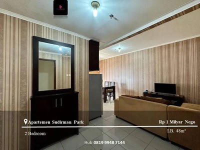 Dijual Apartemen Sudirman Park Middle Floor 2BR Full Furnished Tower A