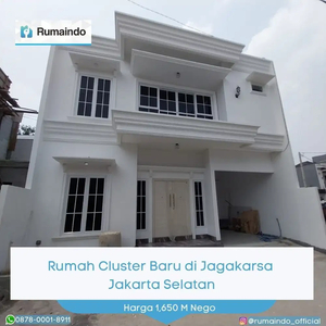 Dijual Murah Rumah Cluster Baru di Jagakarsa Jakarta Selatan