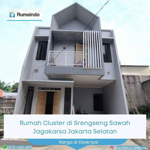 Dijual Murah Rumah Cluster di Srengseng Sawah Jagakarsa Jakarta