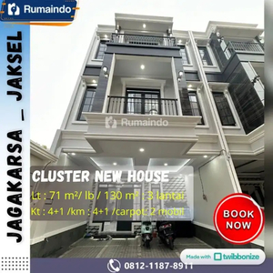 Dijual Murah Rumah Cluster Ijo Residence 2 Jagakarsa Jakarta Selatan