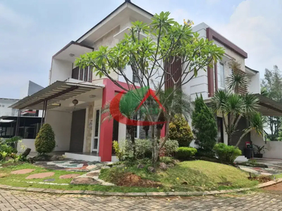 Dijual rumah citragran cibubur, posisi hoek siap huni