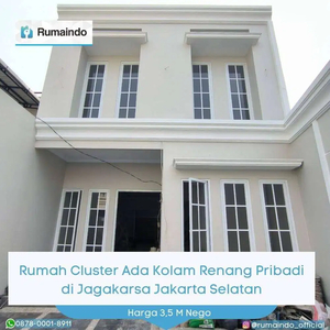 Dijual Rumah Cluster Ada Kolam Renang Pribadi di Jagakarsa Jakarta