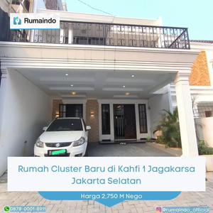 Dijual Rumah Cluster Baru di Kahfi 1 Jagakarsa Jakarta Selatan
