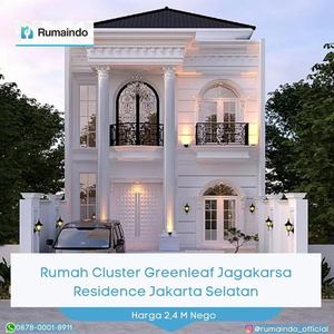 Dijual Rumah Cluster Greenleaf Jagakarsa Residence Jakarta Selatan