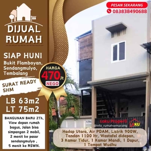 Dijual Rumah Di Bukit Flamboyan Sendangmulyo Tembalang Kota Semarang