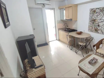 DISEWAKAN 2BEDROOM FURNISH APARTEMEN BASSURA CITY LANTAI RENDAH