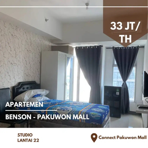 Disewakan Apartemen Benson Connect ke Pakuwon Mall