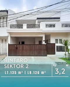 For Sale Bintaro Sektor 2 Rumah modern minimalis