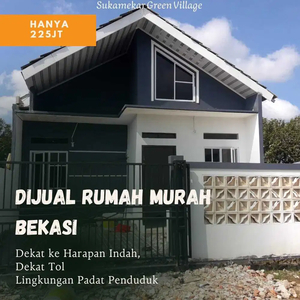 Miliki rumah impian tanpa BI checking skema syariah di Bekasi.