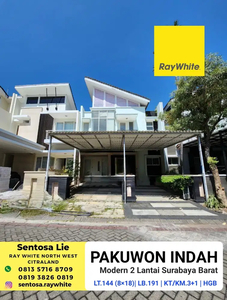 MURAH LUAS Rumah Pakuwon Indah Surabaya Barat dekat Citraland, PTC