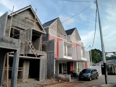 Rumah 2 Lantai KPR Syariah Ready Stock di Jatibening Surat SHM