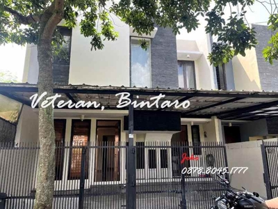 Rumah 2 Lt Dekat Pintu Tol Area Veteran Bintaro Jakarta Selatan