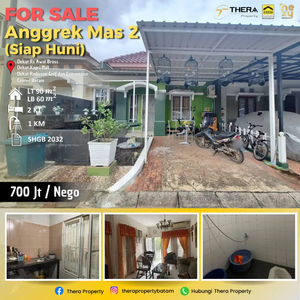 Rumah Bagus Unfurnished HGB di Anggrek Mas 2, Batam