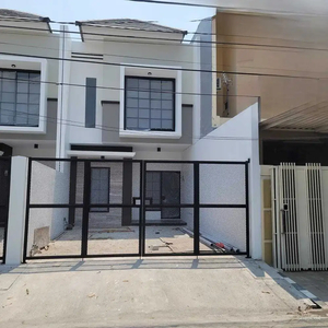Rumah Baru 2lantai minimalis modern MURAH di Rungkut